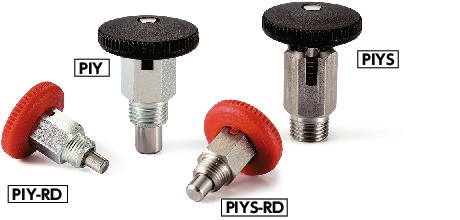 PIY分度柱塞 - 带锁定机构 - 紧凑型